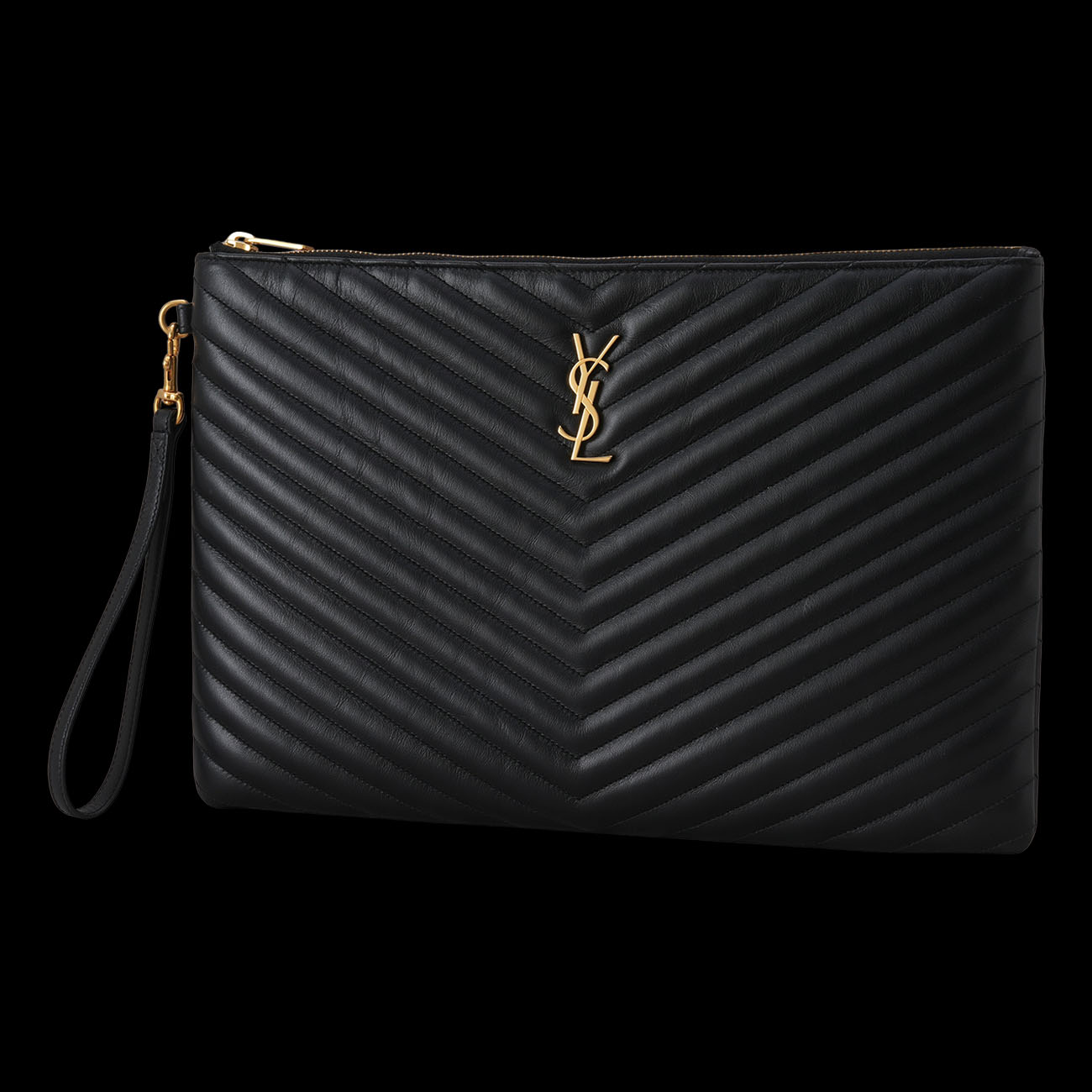 YVES SAINT LAURENT(USED)생로랑 440222 모노그램 클러치 라지